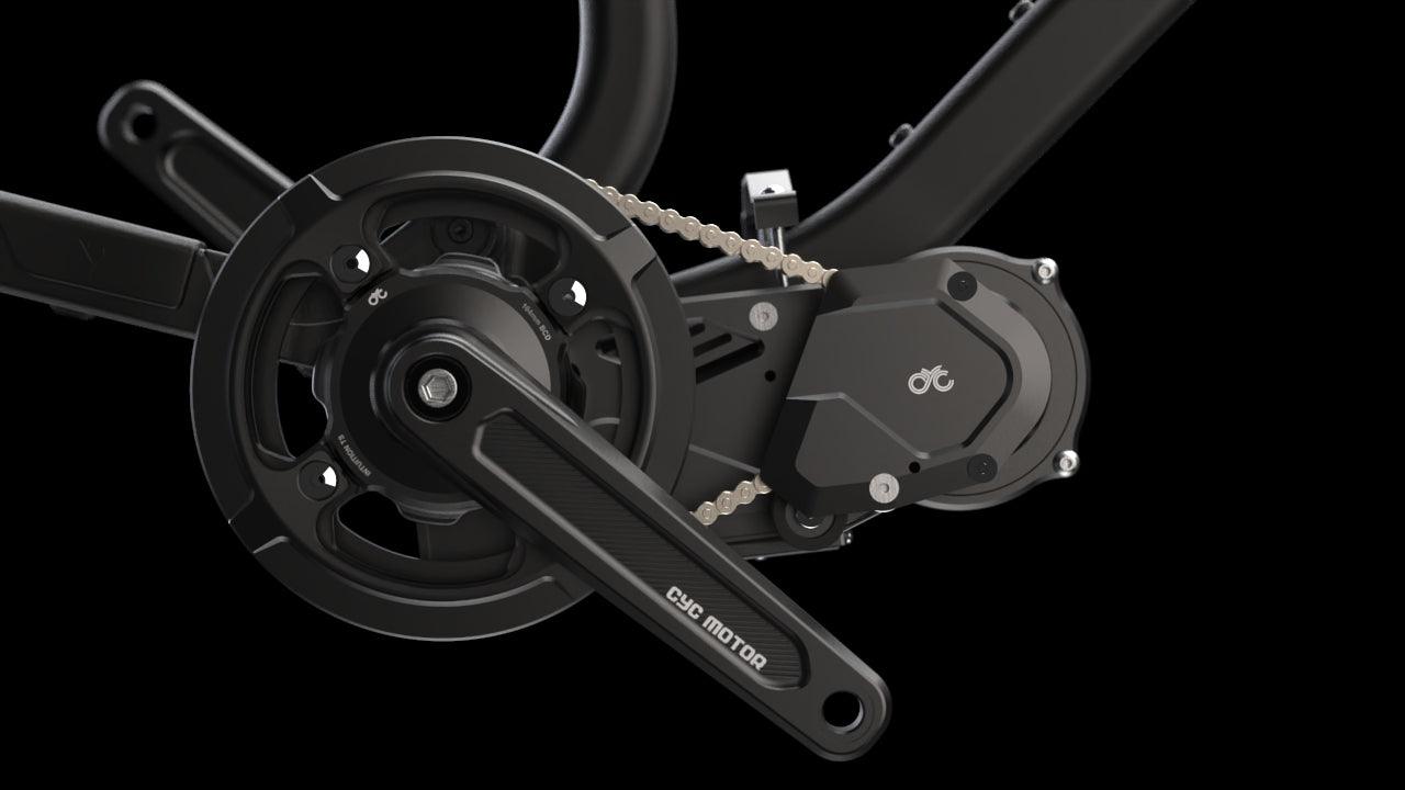 CYC X1 Pro Gen 4 - 5000W eBike Torque Sensing Mid Drive Conversion Kit - Electric Bike Conversions
