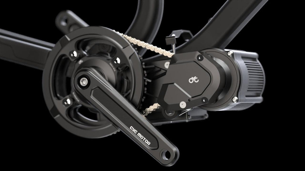 CYC X1 Pro Gen 4 5000W eBike Torque Sensing Mid Drive Conversion Kit Electric Bike Conversions